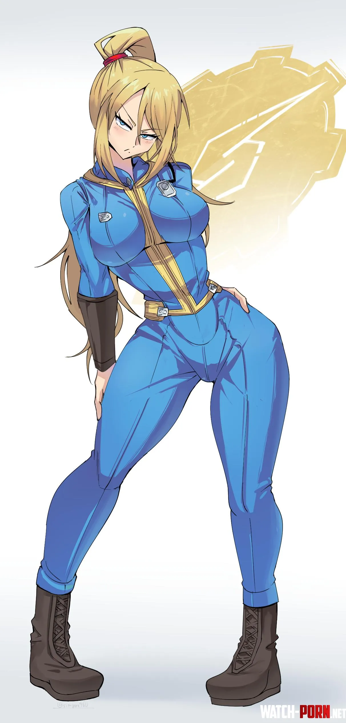 Vault Suit Samus Shimure Metroid  Fallout by Seaquences