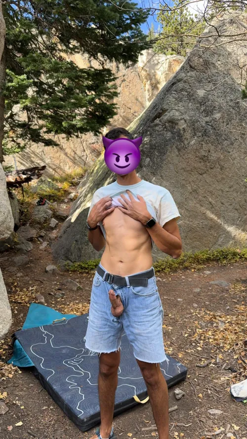 Thumbnail Letting It Breathe on My Hikes: Adventures with nerdyboycock in the Penis Realm