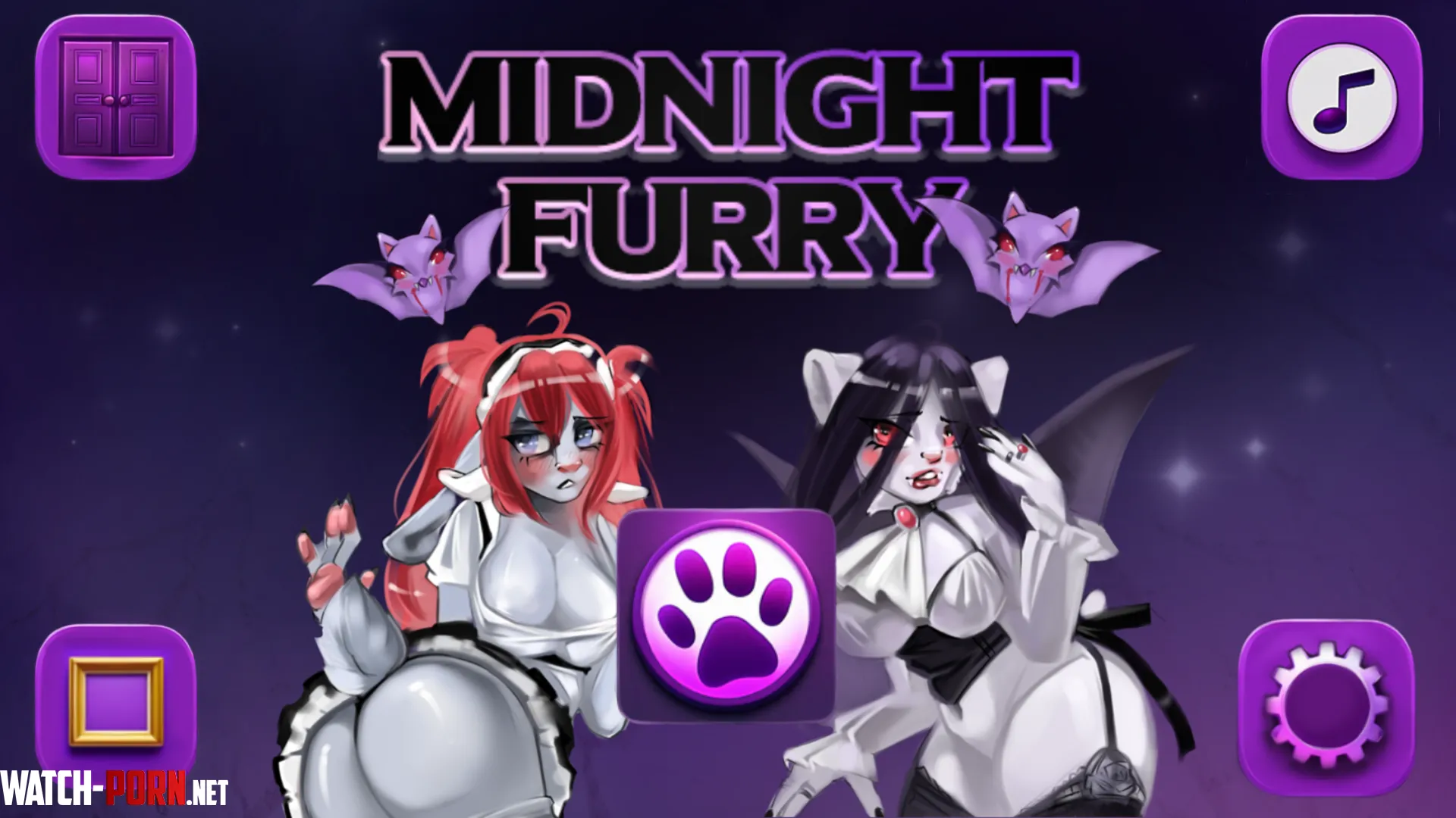 FF I designed a colorful furry game called Midnight Furry LavenderKitty69 by Glittering_Grab_1868