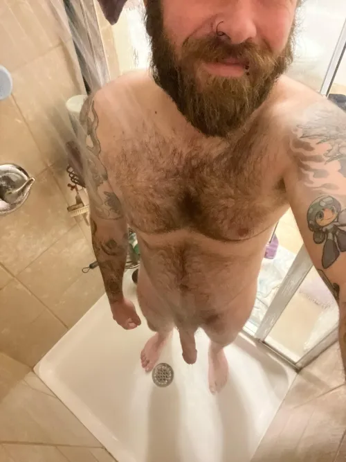 Thumbnail Shower Time Revelations by xBrandoNx77 in InsanelyHairyMen