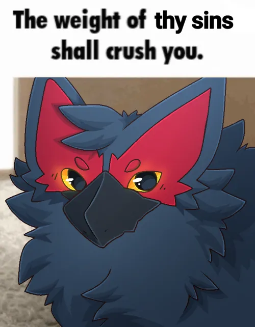 Thumbnail Nargacuga's Deeds Revealed by Used_Dimension1555 - Furry Content