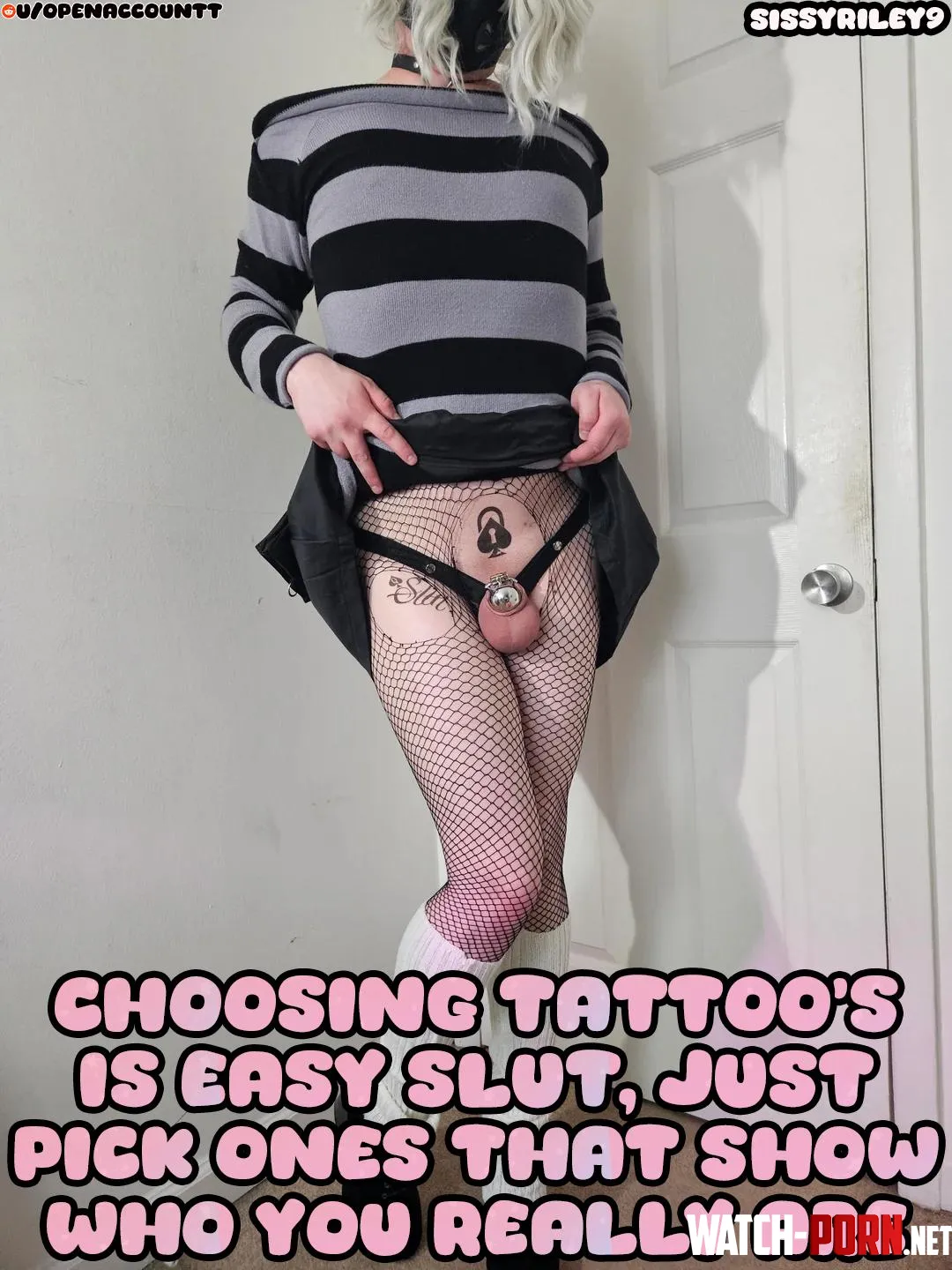 All Sissies Need A Good Tattoo  by OpenAccountt