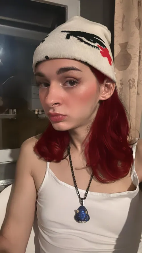 Thumbnail Carawww's Vibrant Question: Red Hair for a Bold Move? - femboy