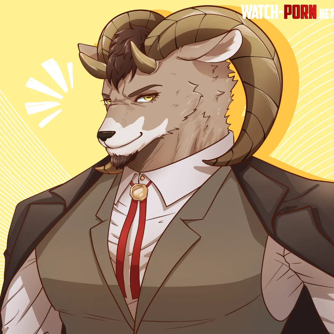 Boss Goat  Art by me by Pasifika__