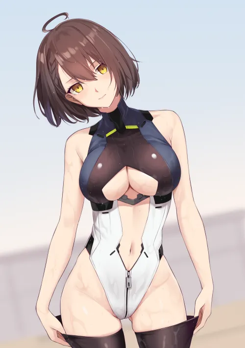 Thumbnail Bodysuit Baltimore Azur Lane by marxsander2016