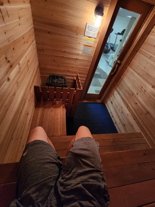 Thumbnail Hot Sauna Bulge: TheOutliner7's Steamy Tale in the Bulges Category