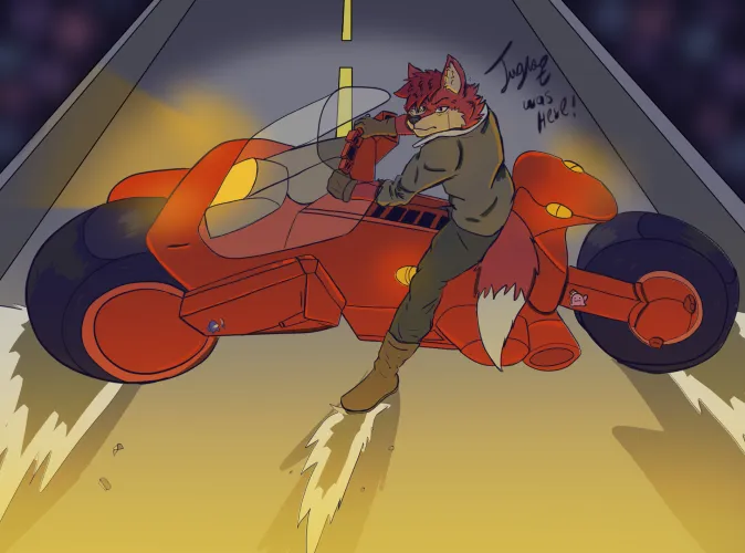 Thumbnail Unexpected Artistry: Akira-Inspired Drawings by JugloqWasHere | furry