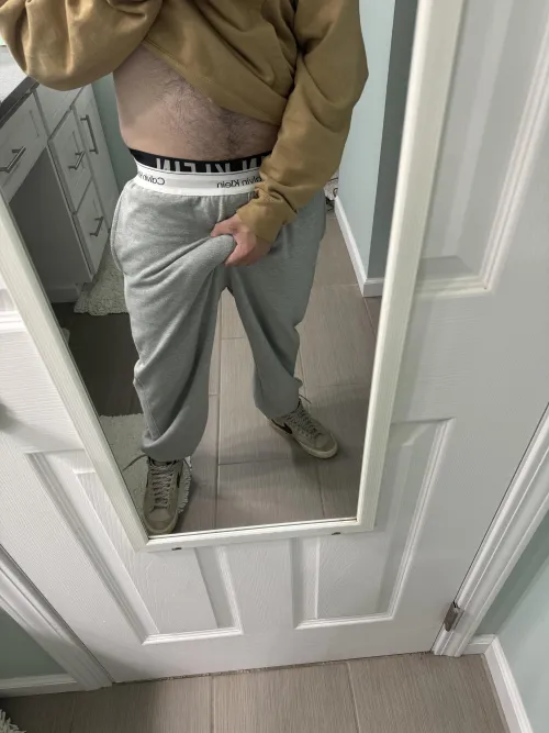 Thumbnail Styling Grey Sweats Out: Fashion Adventures by Comfortable_Seat_204 in the Bulges Category