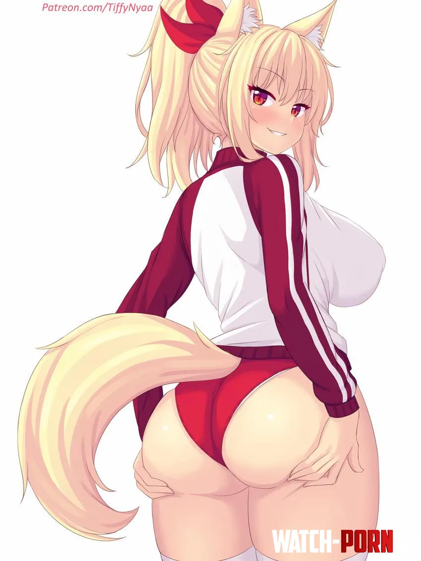 Tiffy teases her bum by RainDMask