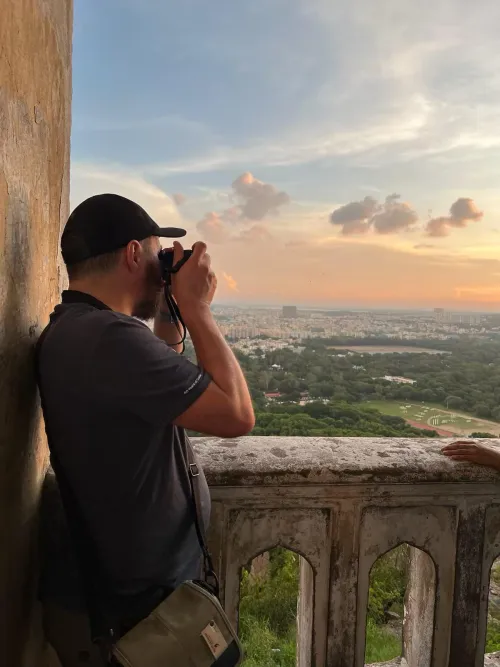 Thumbnail Stunning Sunset in Hyderabad: gsousa's Captivation