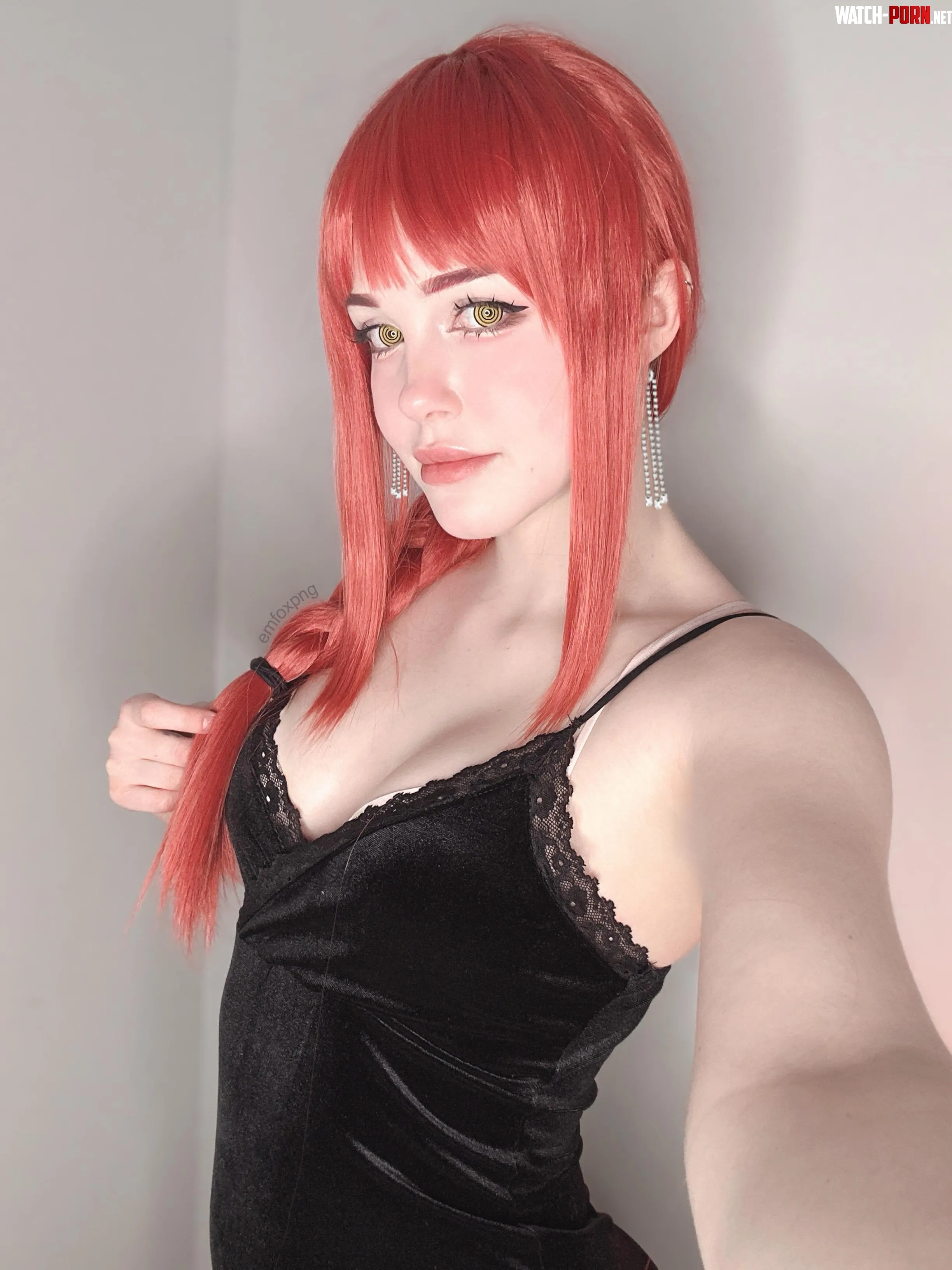 Makima in Lingerie from Chainsaw Man Emfoxpng by Emfoxpng