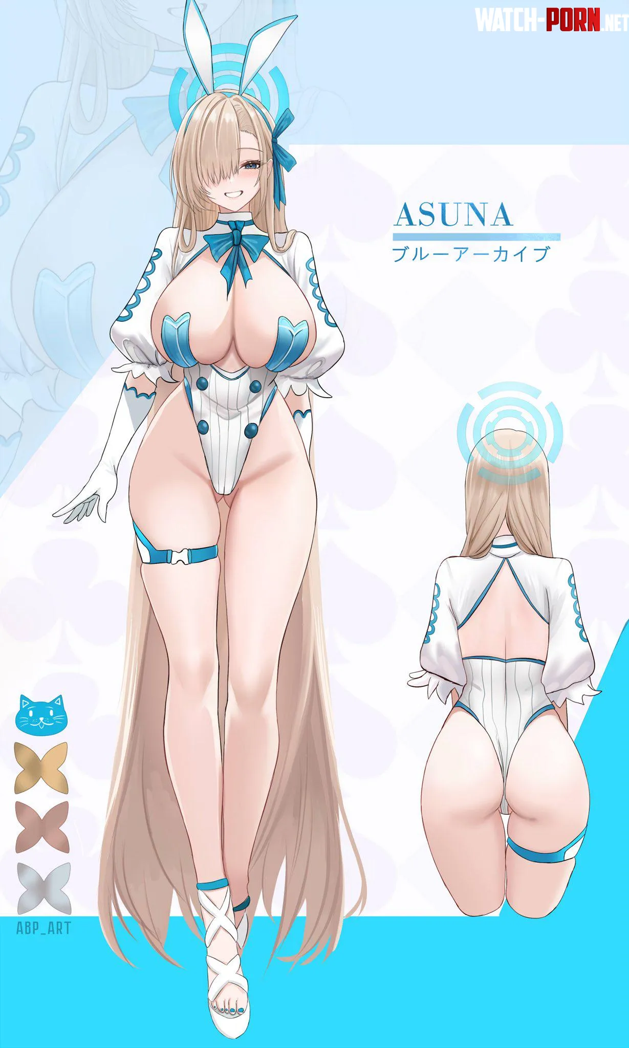 Bunny Asuna Blue Archive by CheetahSperm18