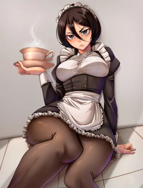 Thumbnail Maid Rukia Bleach Cosplay - A_MASSIVE_PERVERT's Creation | Pantsu