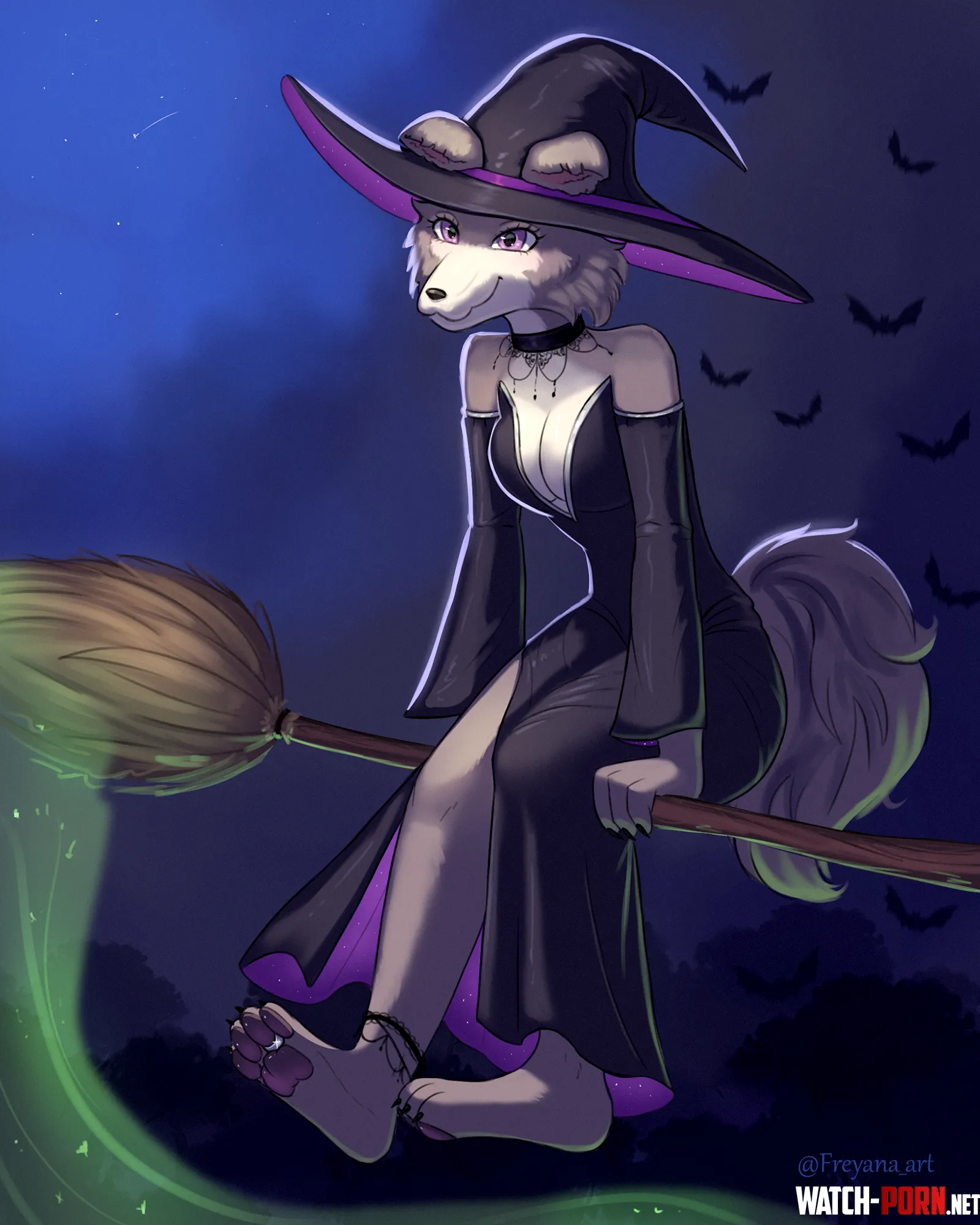 Witchy Juno Art by me by freyana_art