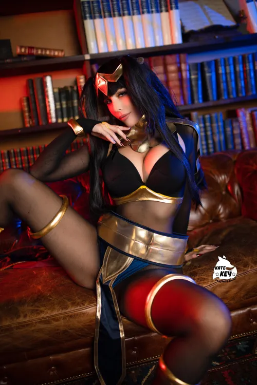 Thumbnail Kate Key Cosplay's Impressive Tharja from Fire Emblem