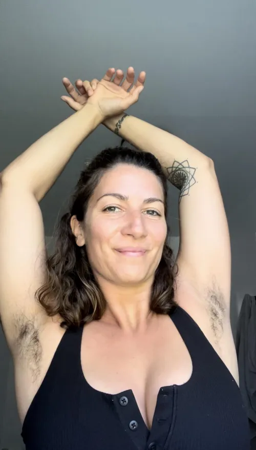 Thumbnail Hairy Armpit Elegance: Delve into Natural Appeal | maplesyrup_girl