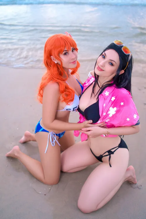 Thumbnail Funpiece Cosplay - Nami and Robin by Yuna Kairi and Juk