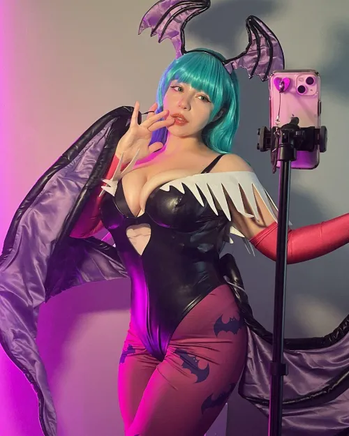 Thumbnail My Morrigan Aensland Cosplay from Darkstalkers by not_sugashi