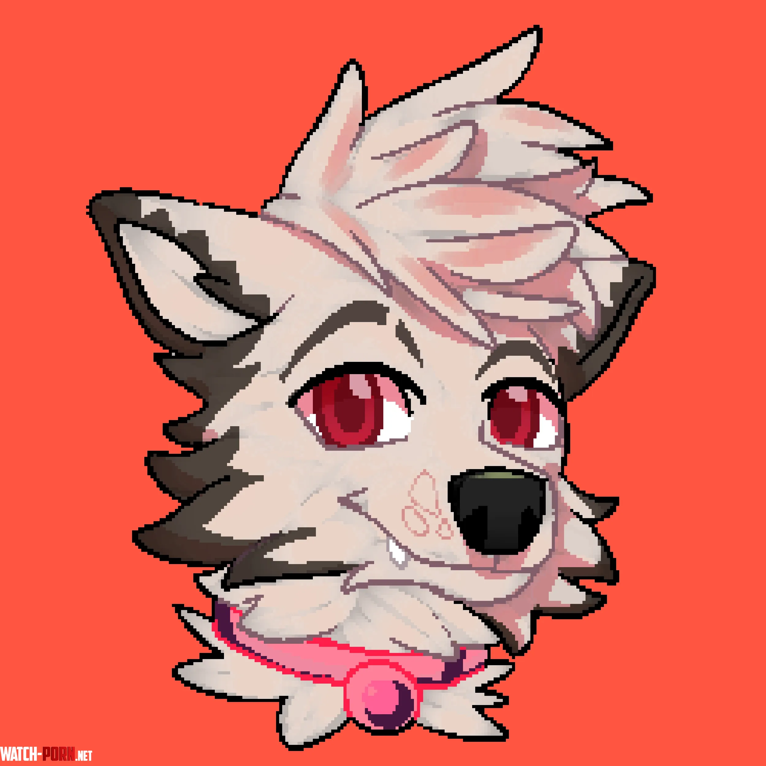 A furry icon I did for a client art by me thought it would be nice to post here too  by Lsti_100