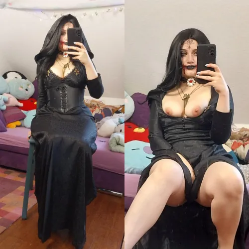 Thumbnail Cosplay Charisma: Transforming into Cassandra Dimitrescu | lulu-miin