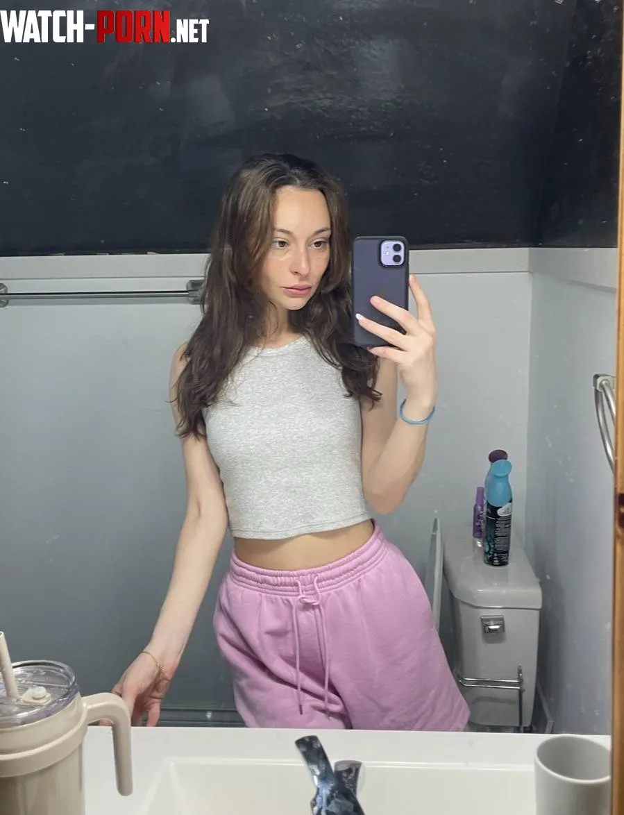 Cute lil grey crop top by xxc666