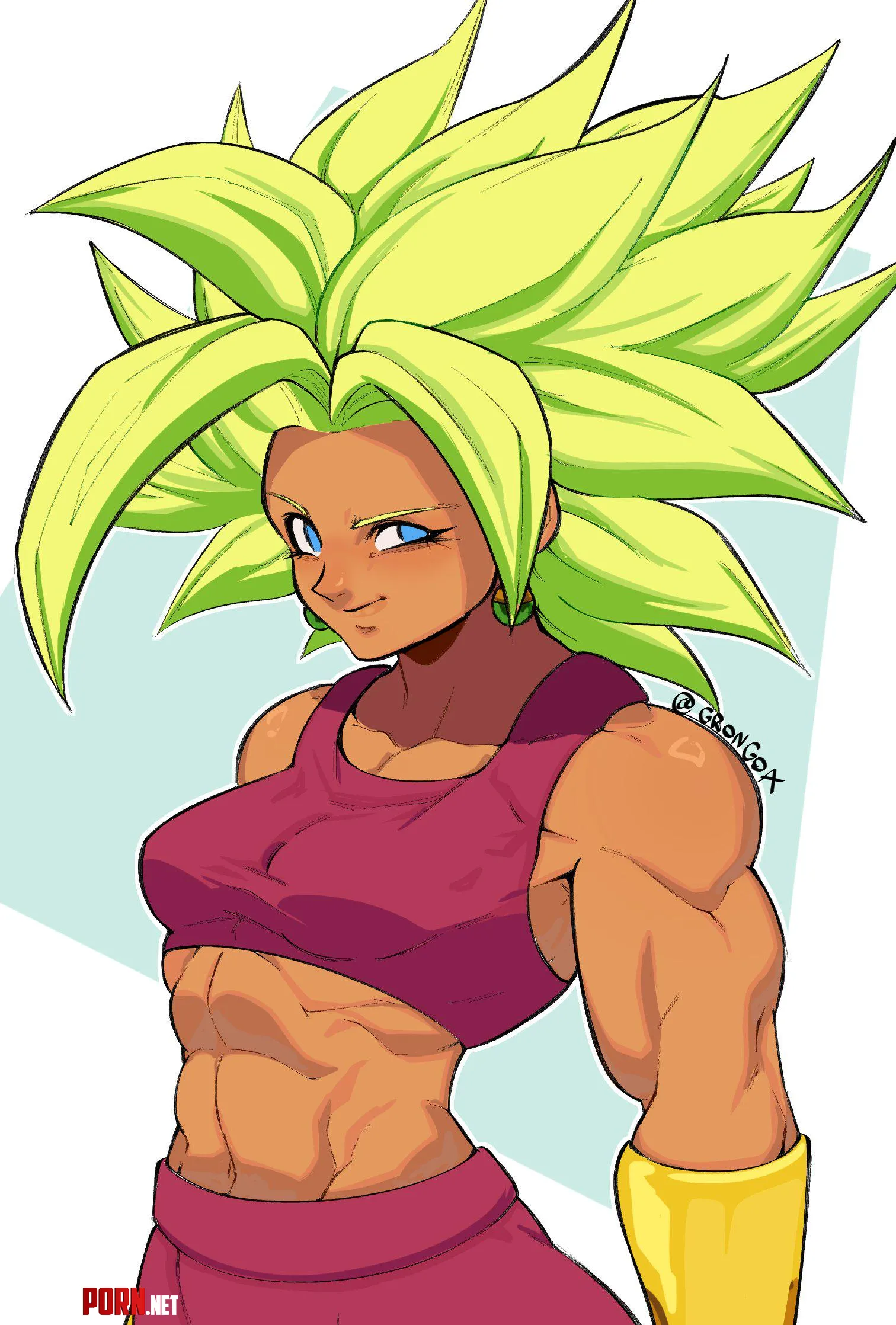 Dragon Ball Kefla GrongoA by TheTMoneyMan