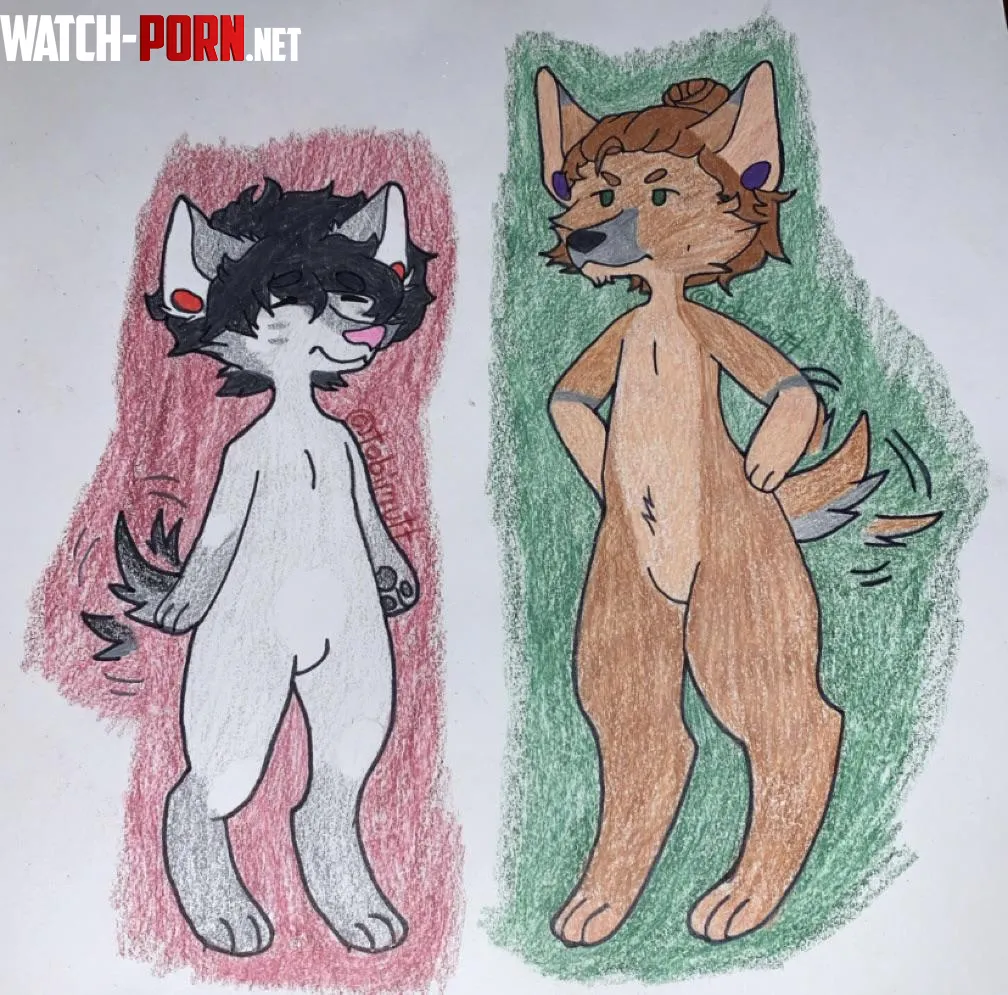 puppy boys art by me by tobimutt