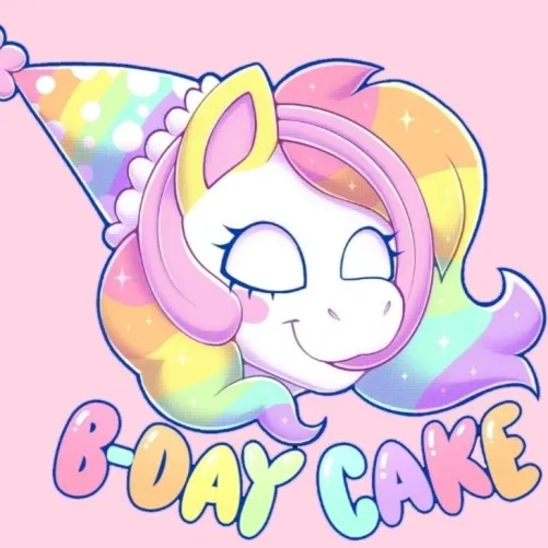 Thumbnail nagit0s_Cum Celebrates Bday Cake Pony - Furry