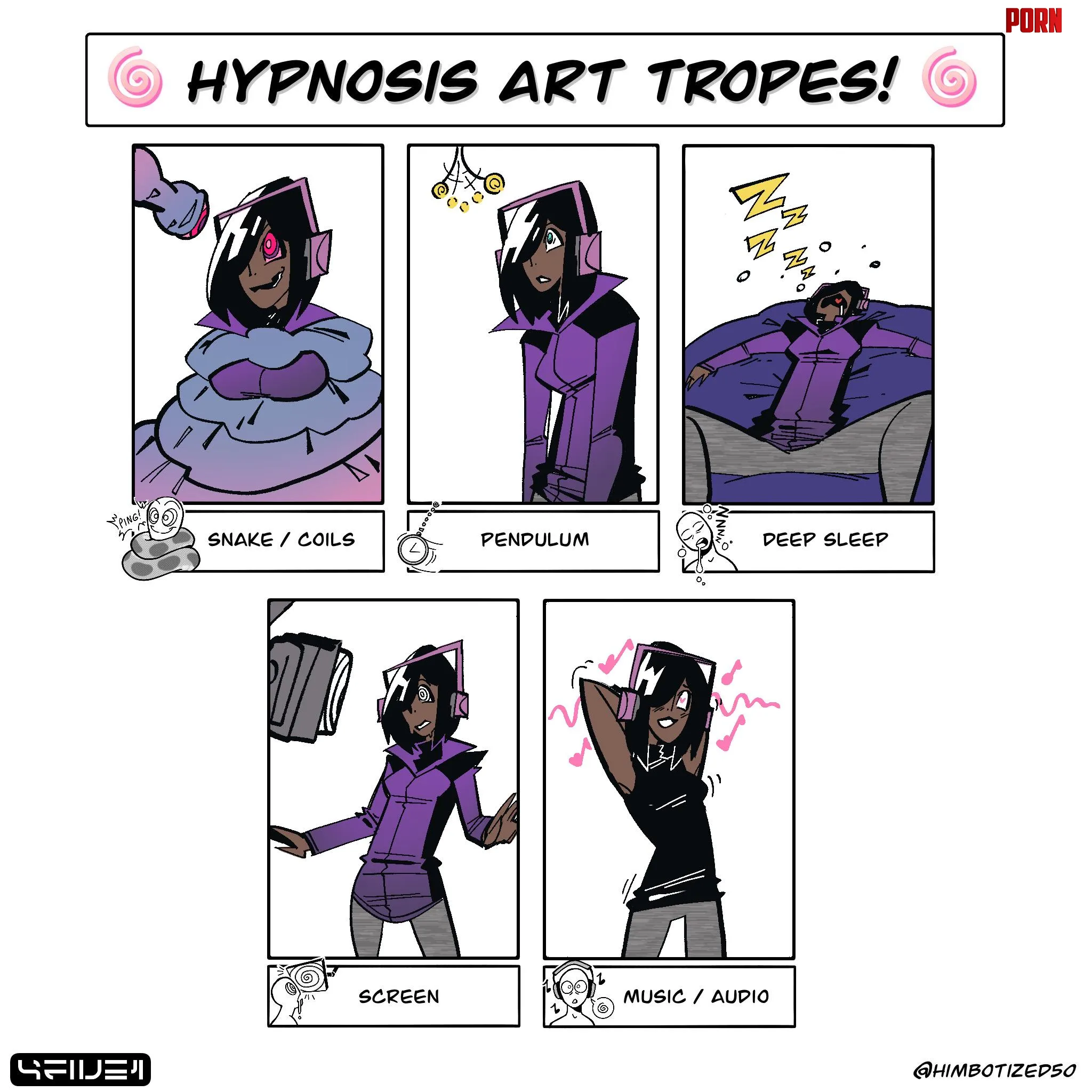 HypnoTropes 4five1 OC by 4five1