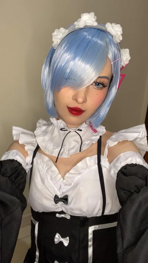 Thumbnail Selfie Fun with Rem Cosplay - Rate my Outfit | CosplayGirls