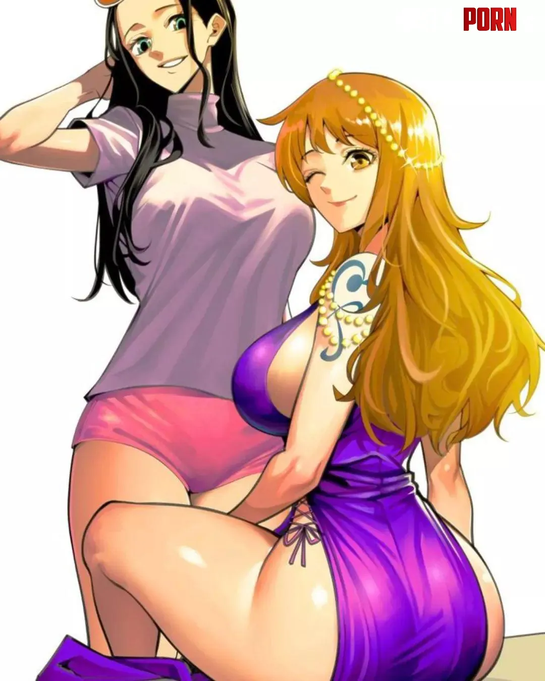 Nami and Robin  fuck one hard like a sex doll marry the other to have wholesome sex with Who do you pick for each role by TribalSheva