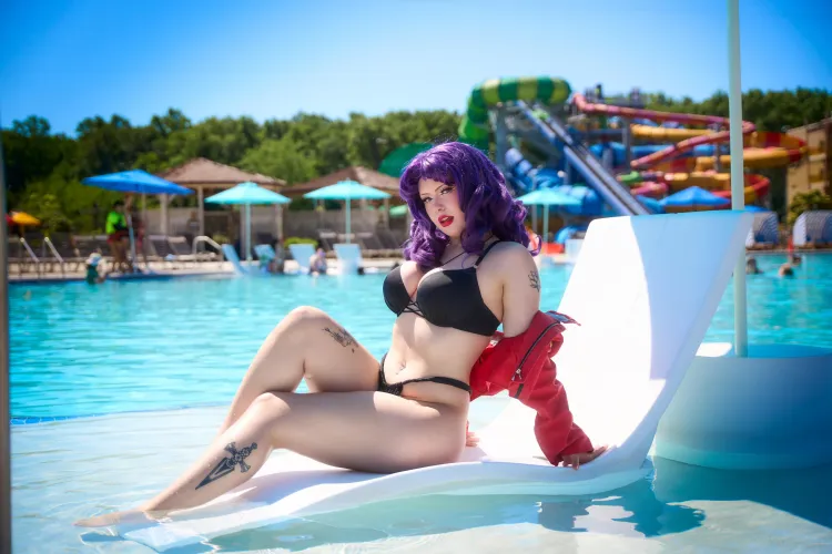 Thumbnail Vivfayecos's Stunning Cosplay: Misato Katsuragi Transformation | cosplaygirls