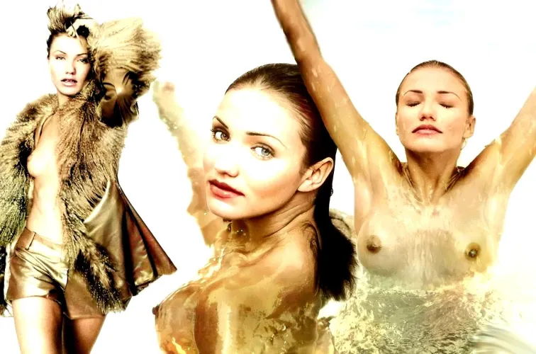 Thumbnail Sensual Reflection: Cameron Diaz's Allure in Celebnsfw