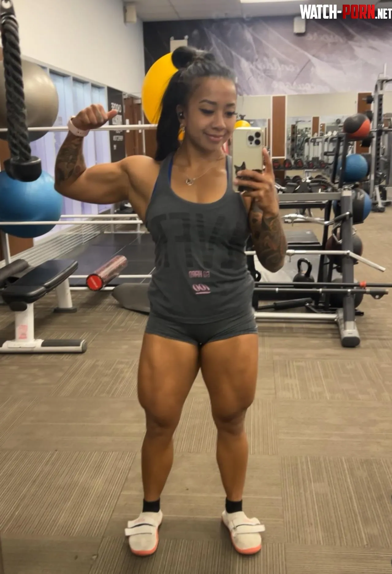 Trynna build the most dangerous thighs  by fitbadbitchasianxxx