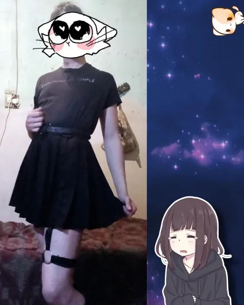 Thumbnail Greeting Style: Holii! Step into the World of MiakoUwU's femboy Fashion