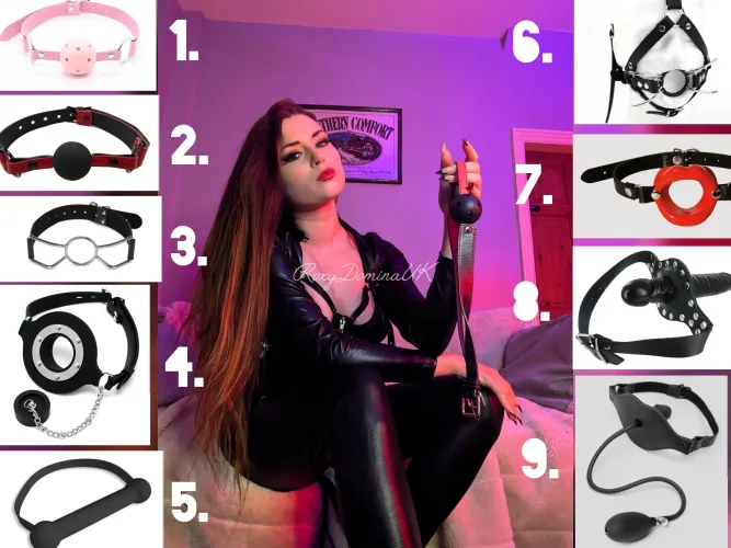 Thumbnail Gag Preferences Unveiled: BDSMGW Insights | RoxyDominaUK