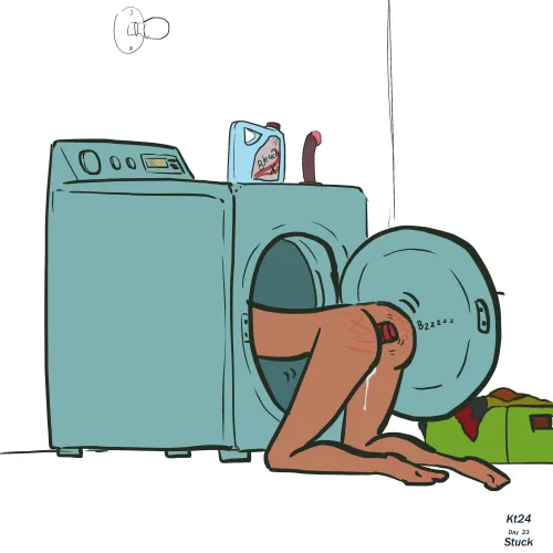 Thumbnail Another Laundry Mishap - SubmissiveDinosaur's Story