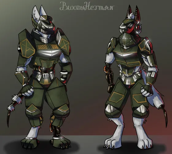 Thumbnail Protogen Designs from Helldivers 2: BloodyHetman's Creations Unveiled