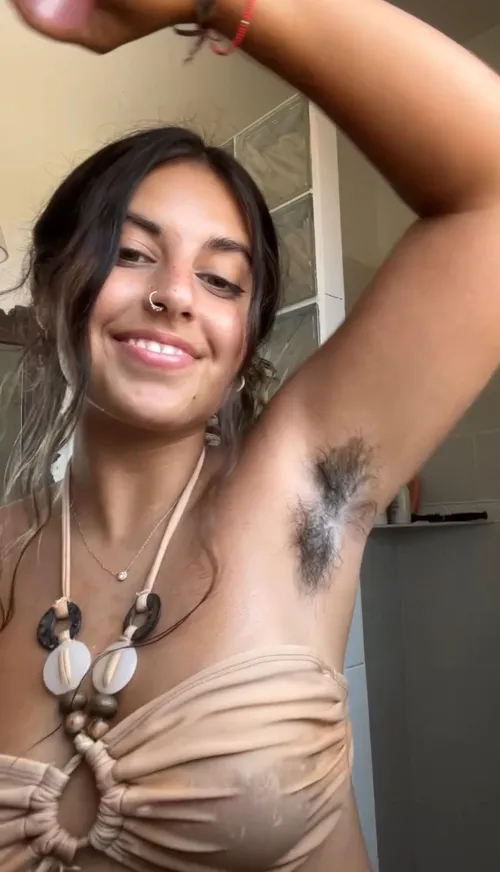 Thumbnail Post-Swim Delight: Revel in Hairy Pits Euphoria - HairyArmpits