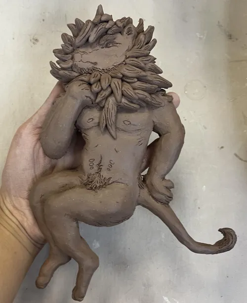 Thumbnail Ceramic Lion Fursona X: Unveiling Artistic Wonders