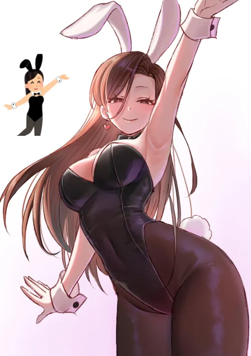 Thumbnail Unveiling the Exquisite Irasutoya Bunny Girl by CheetahSperm18