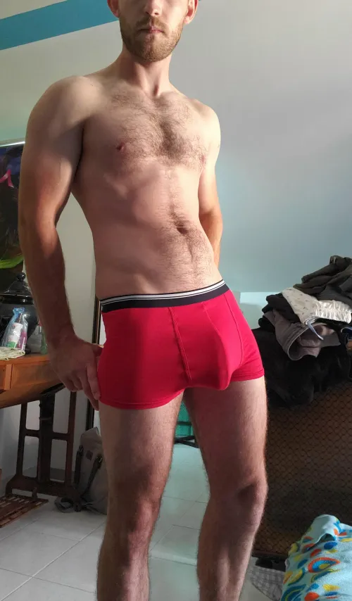 Thumbnail In the Spotlight: Is Red Your Favorite Bulge by Erick_Cooper