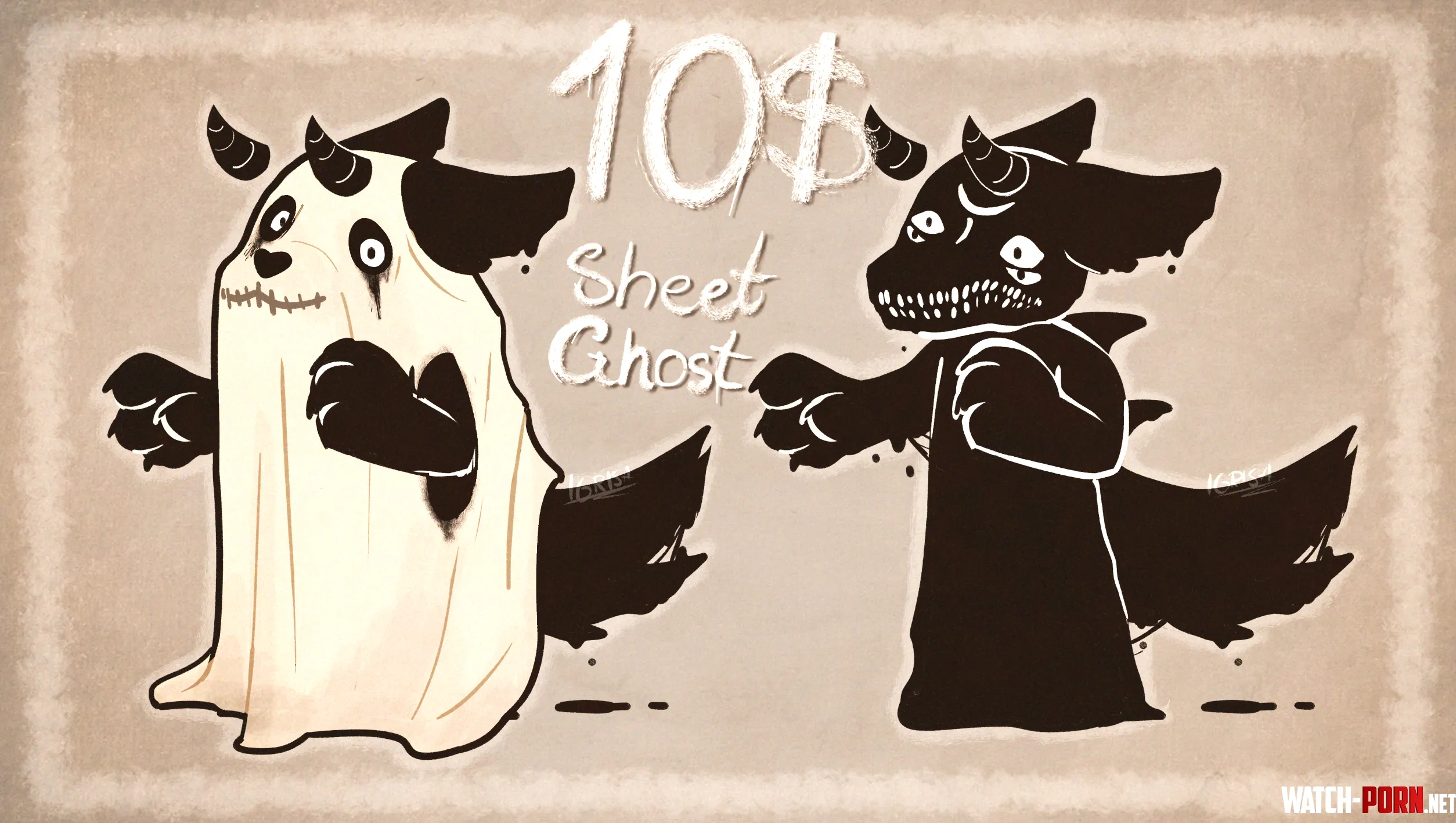 Sheet Ghost adoptable by Igrisa