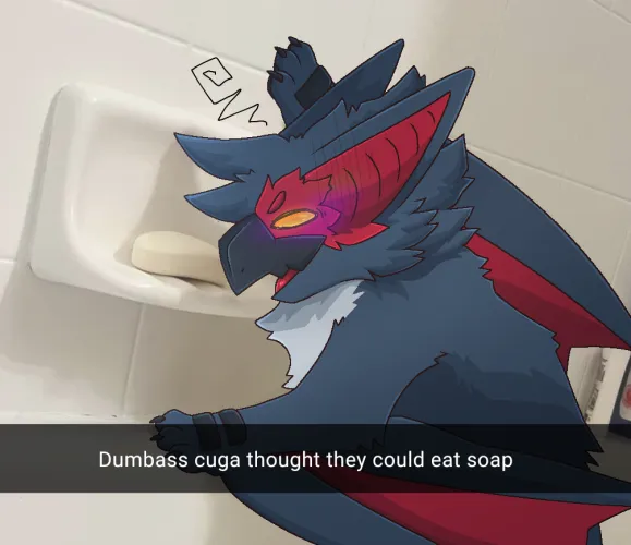 Thumbnail forestNargacuga's Tasty Art: Tastes like Mizutsune by RuiOnRollers