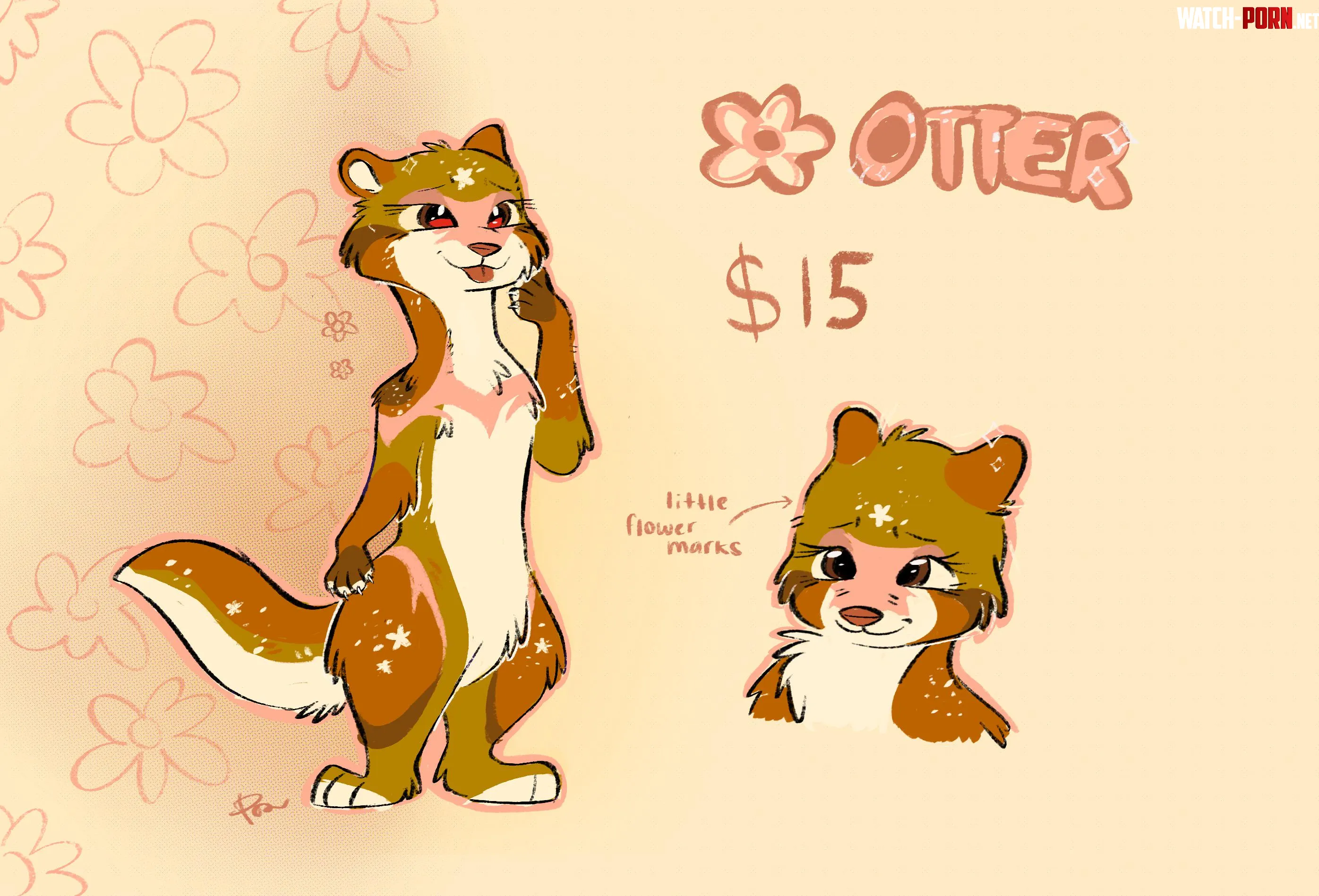 Flowery otter adopt  by Agreeable-Citron-389