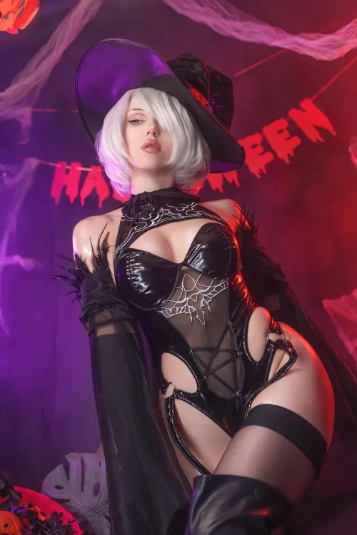 Thumbnail Cosplay Wonders: Witch 2B Cosplay by Purin akapurin