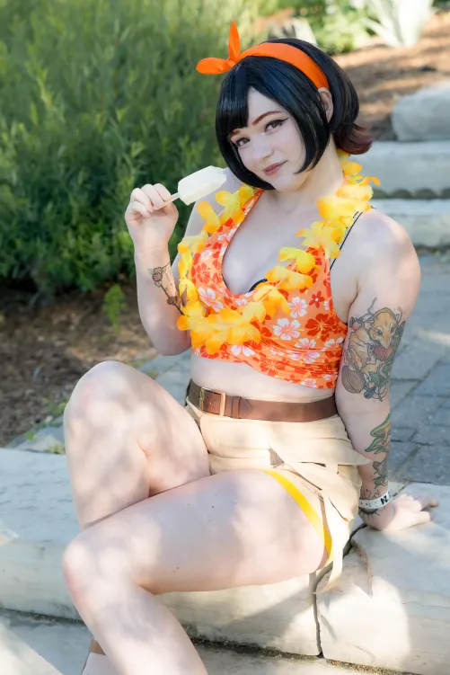 Thumbnail Yuffie Cosplay Charm: A Stunning Portrayal by ellechu