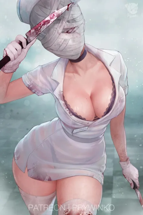 Thumbnail Netap's Medical Twist: Nurse Prywinko from Silent Hill - Rule34