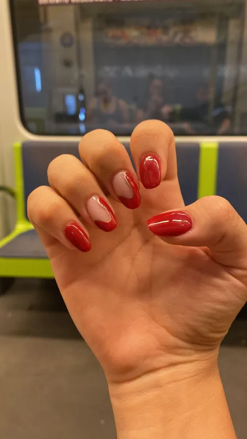 Thumbnail Passion in Red: A Nail Affair | Angel_love_7