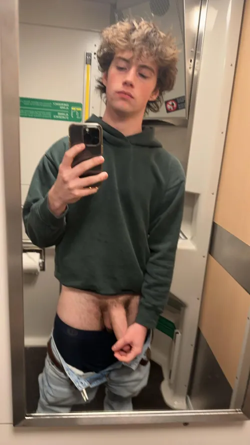 Thumbnail Had Some Fun on the Train by Twnkcameron | Twinks Category